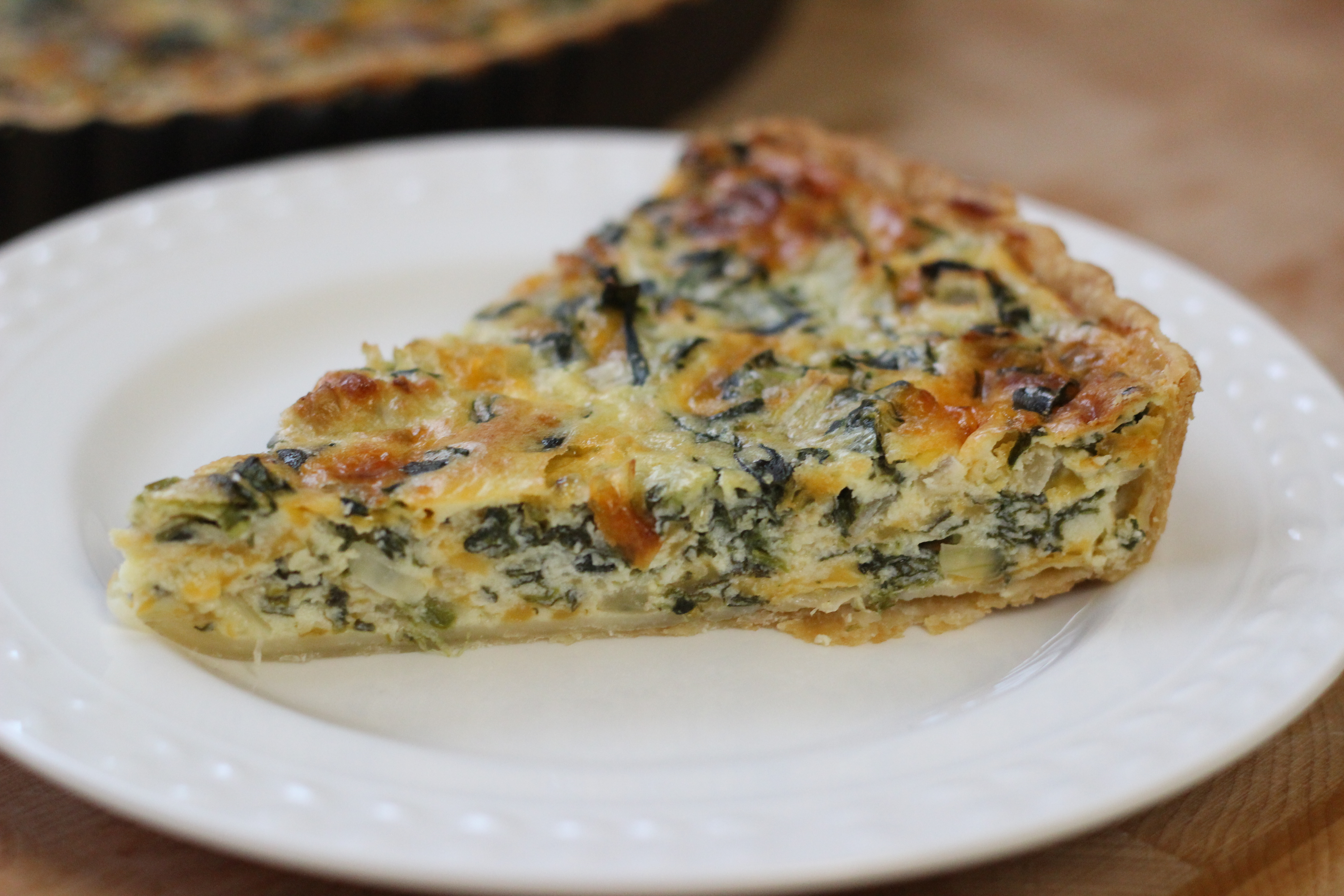 Spinach Quiche Tart