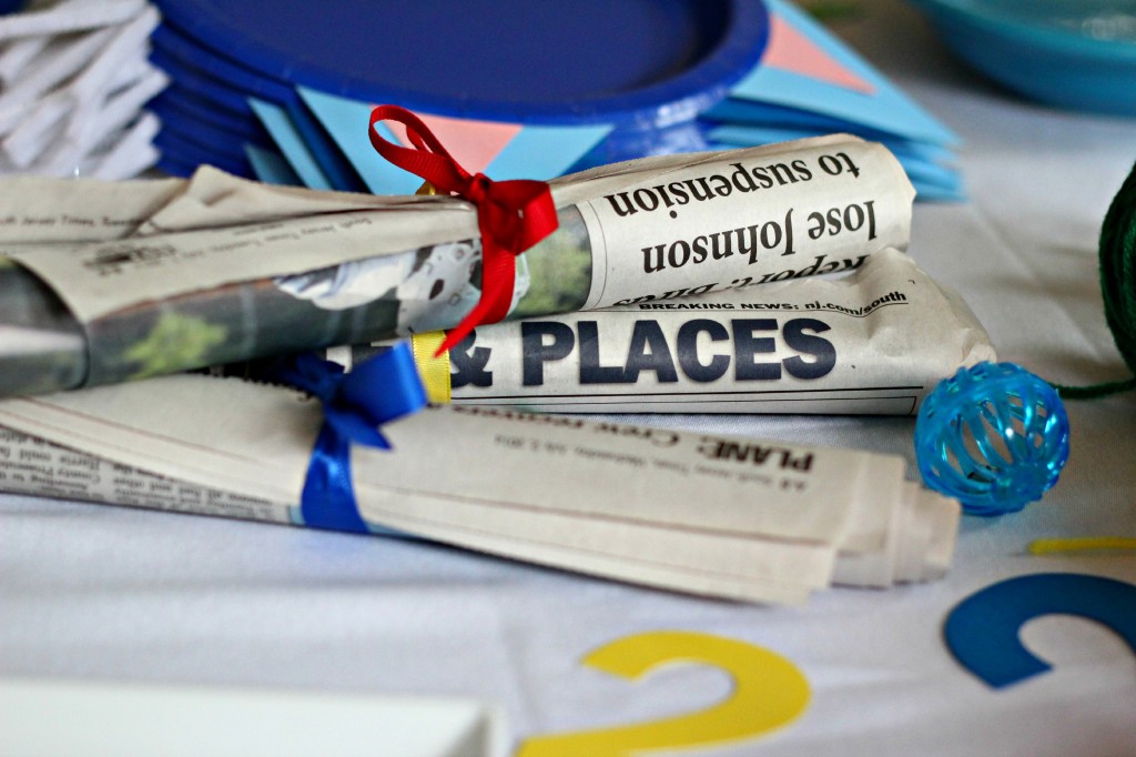 puppy-party-newspapers