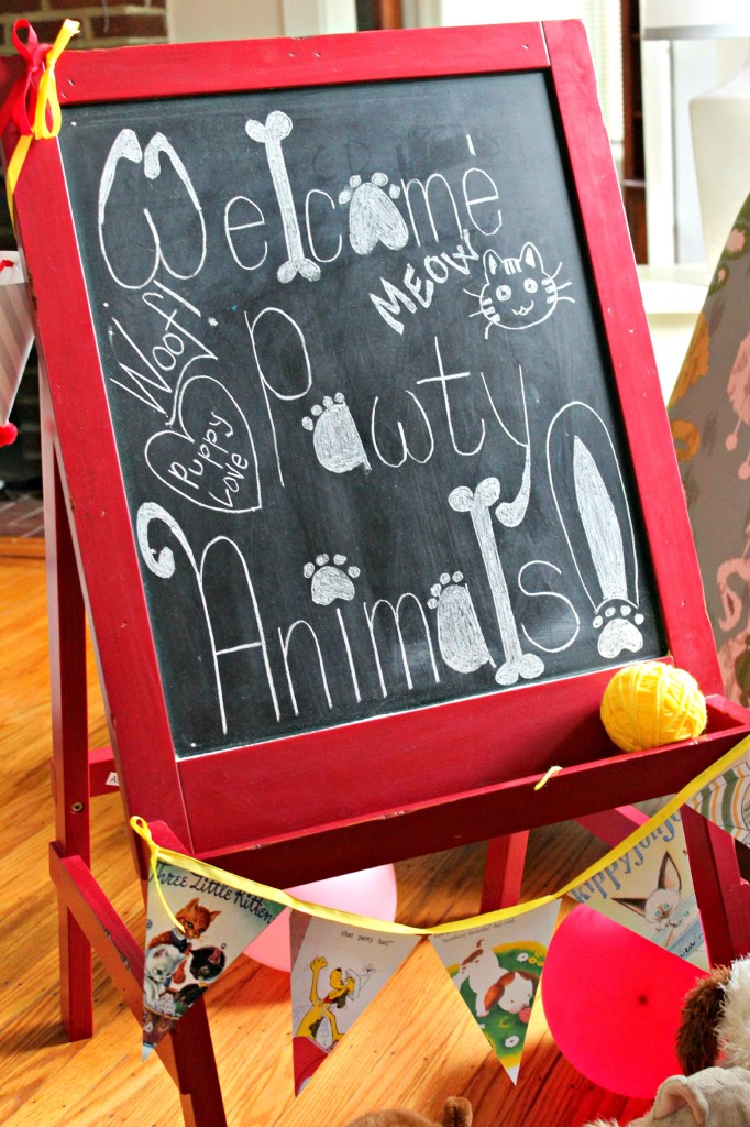 puppy-party-welcome-sign