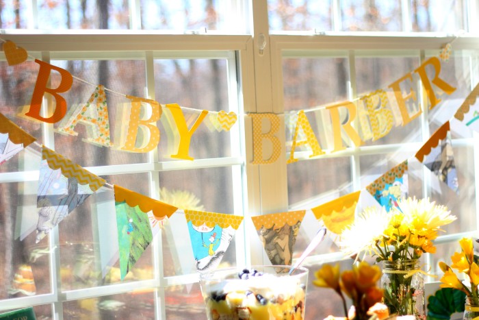 yellow book theme gender reveal