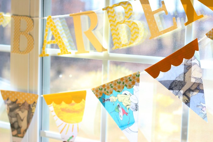 yellow book theme gender reveal