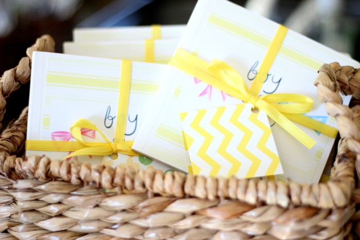 yellow book theme gender reveal