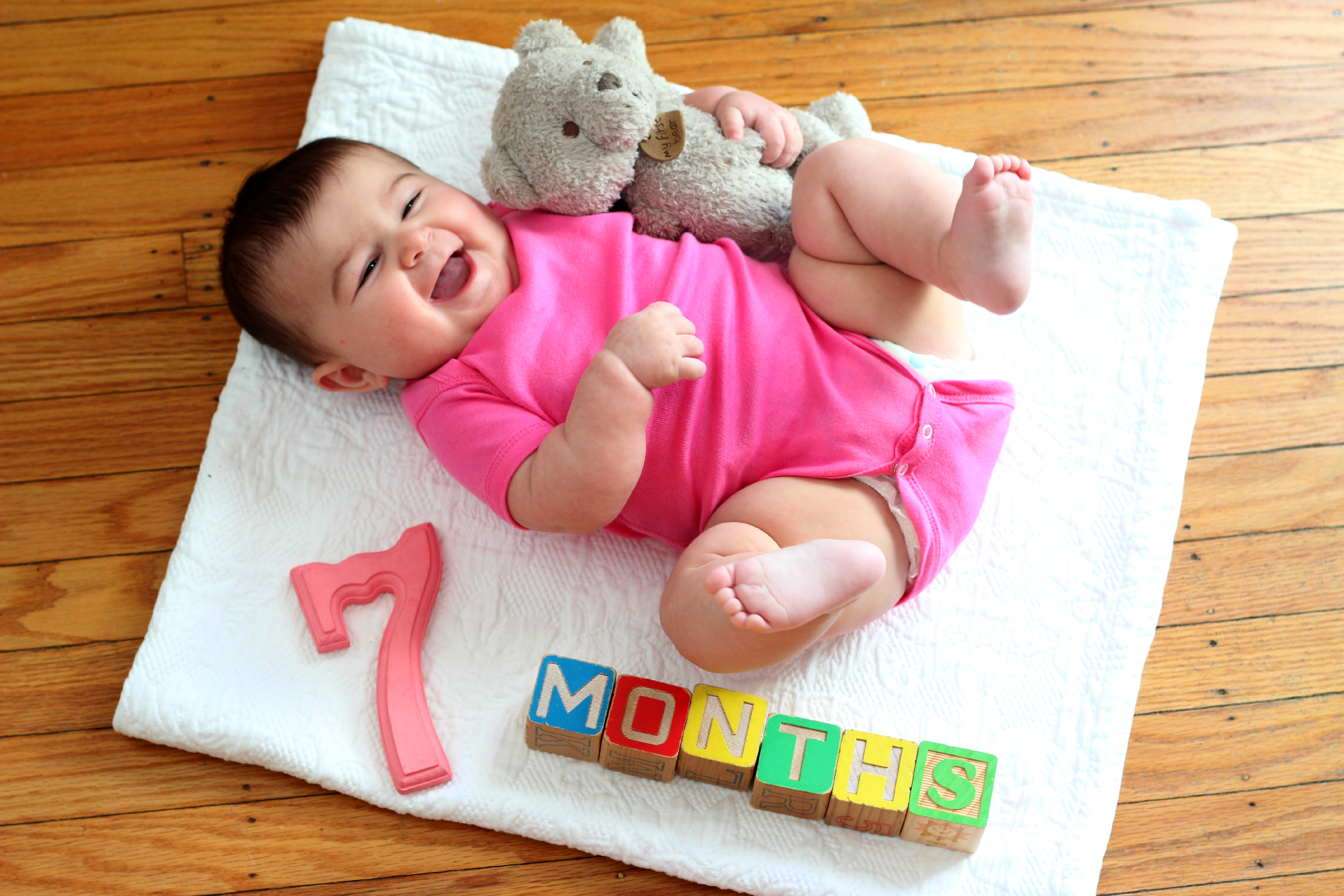 A Wee Bit Older: Carmendy is 7 Months