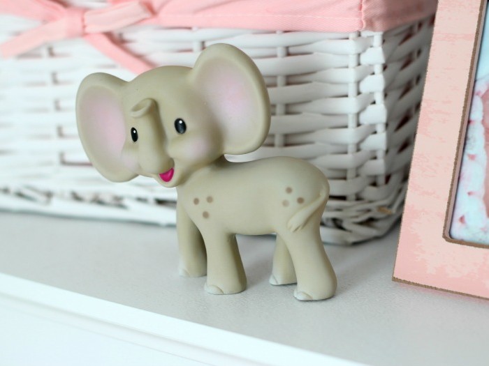 Clementine’s Gray and Pink Elephant Nursery