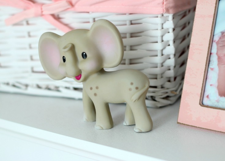 Clementine’s Gray and Pink Elephant Nursery