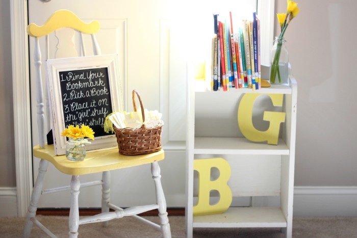 yellow book theme gender reveal