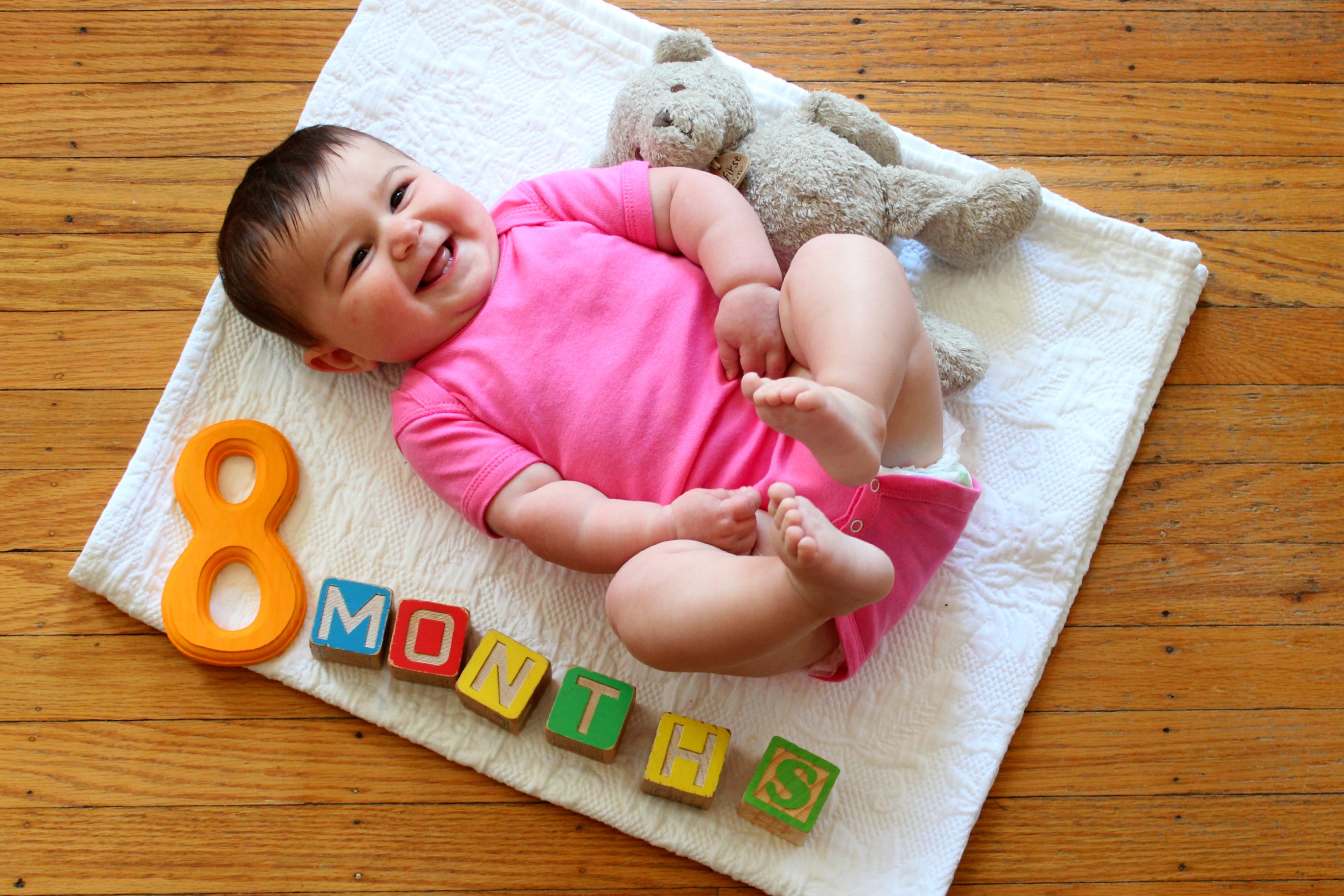 Springing Forward: Carmendy is 8 Months Old