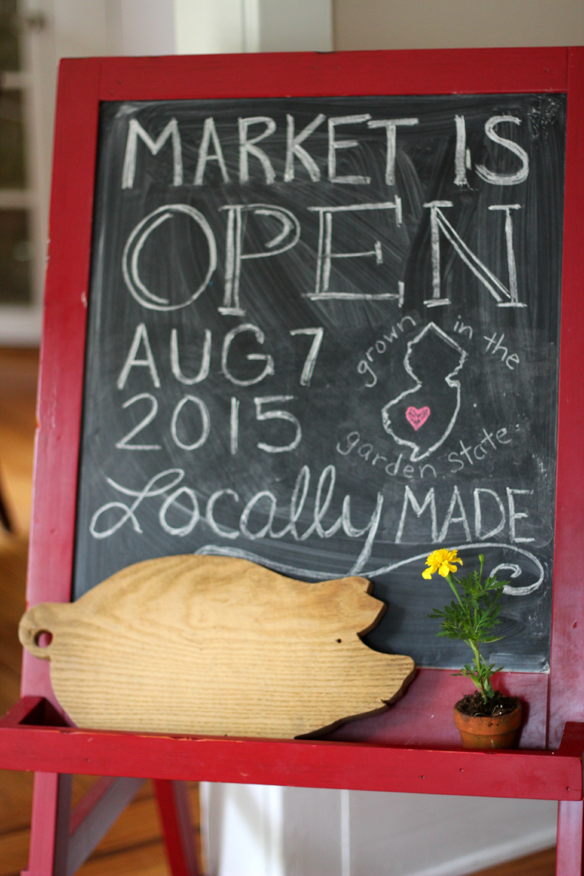 Rustic Farmers Market Baby Shower