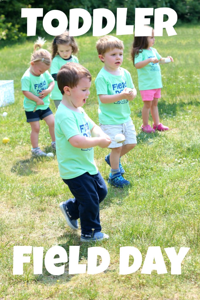 toddler field day {outdoor activity day for pre-preschoolers}