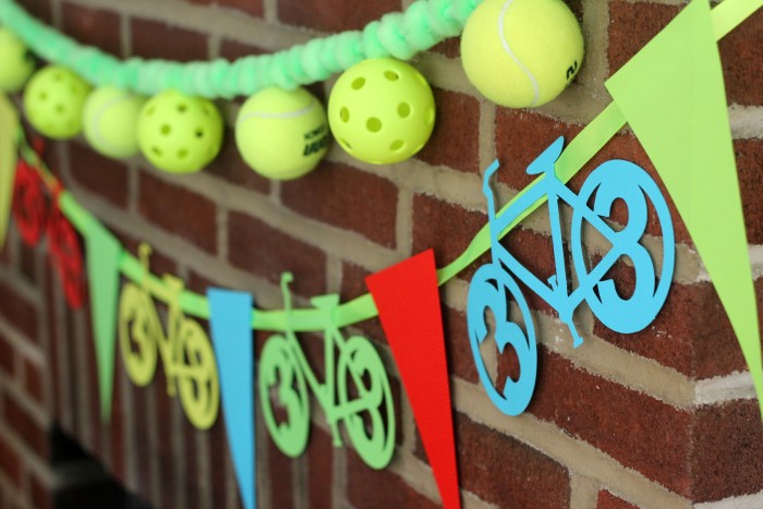 Owen's Whimsical Neon Outside Play Third Birthday Party