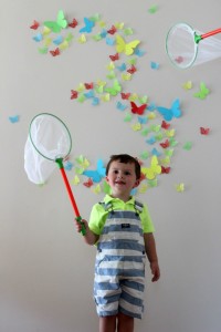 Owen's Whimsical Neon Outside Play Third Birthday Party