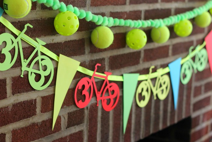 Owen's Whimsical Neon Outside Play Third Birthday Party