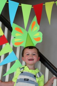 Owen's Whimsical Neon Outside Play Third Birthday Party