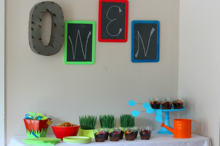 Owen's Whimsical Neon Outside Play Third Birthday Party