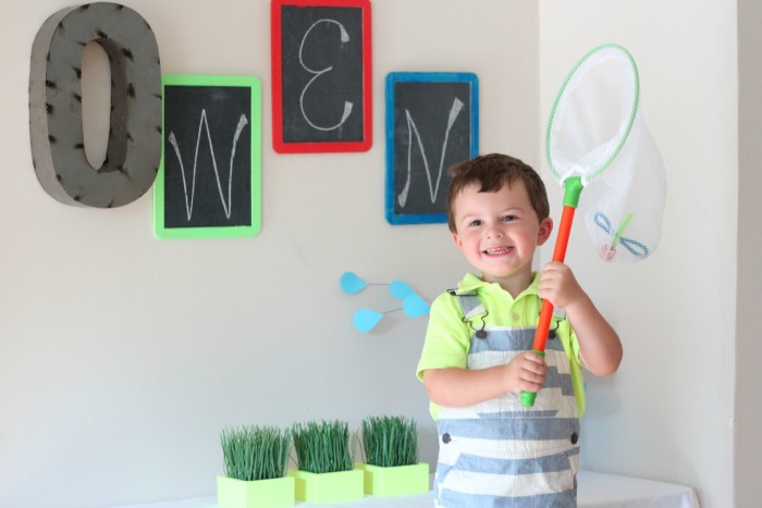 Owen's Whimsical Neon Outside Play Third Birthday Party