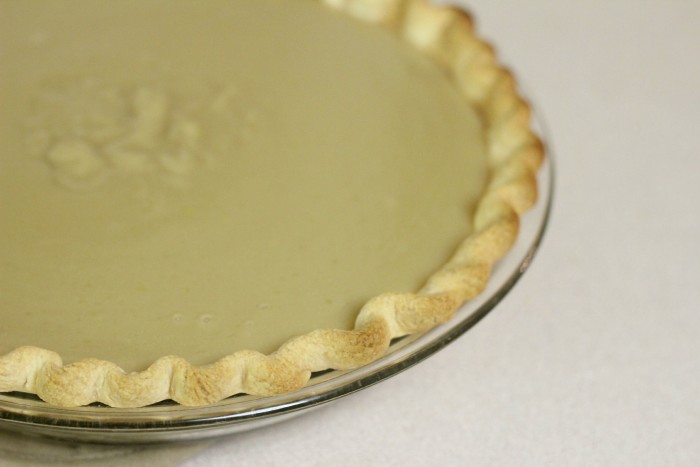 Old Fashioned Butterscotch Custard Pie Recipe