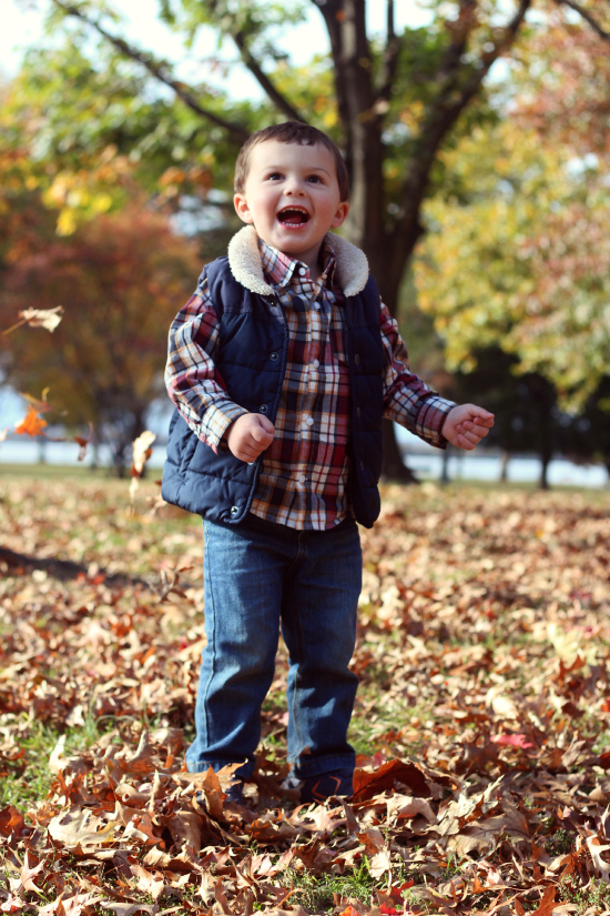 fall photography child