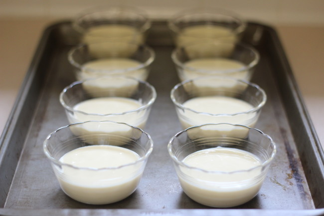 Individual Key Lime Custard Desserts Recipe