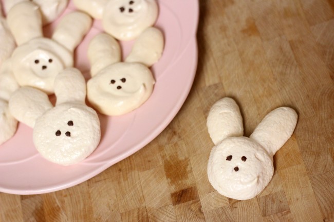 Bunny Meringues Cookie Recipe and How-To for Easter Treats