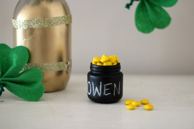 St. Patrick's Day Mini DIY Pot of Gold Favor