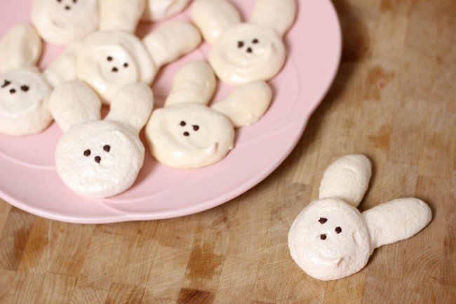 Bunny Meringues Cookie Recipe and How-To for Easter Treats