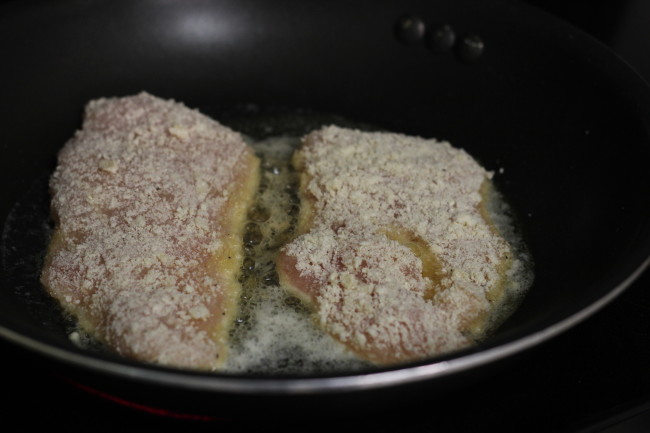 Crispy Parmesan-Crusted Chicken with Creamy Lemon Zucchini and Pasta