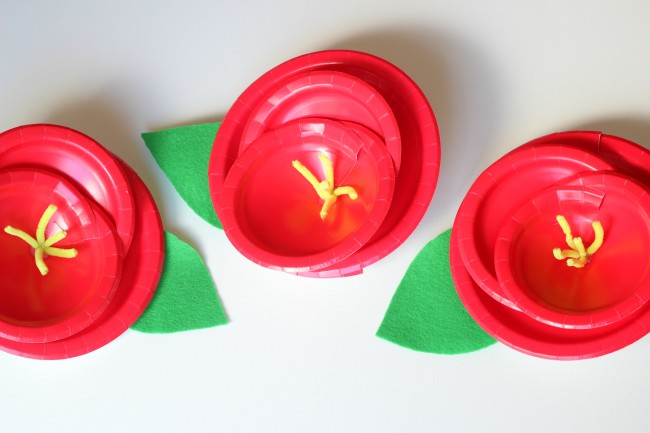 Paper Plate Flower Craft