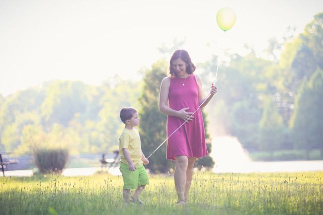 Rainbow Baby Pregnancy Announcement