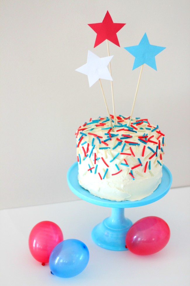 easy fourth of july cake