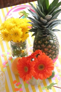 Tropical Party: A Pineapple Baby Sprinkle