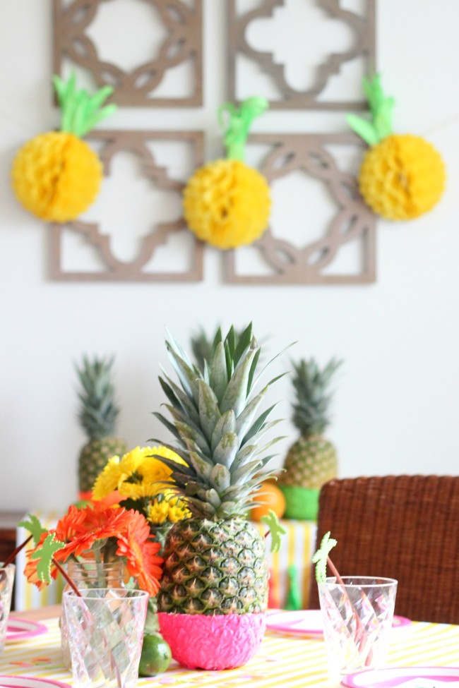 Tropical Party: A Pineapple Baby Sprinkle