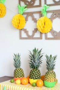 Tropical Party: A Pineapple Baby Sprinkle