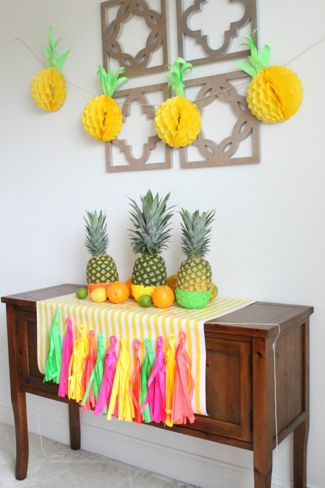 Tropical Party: A Pineapple Baby Sprinkle