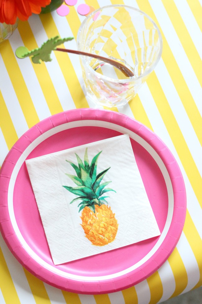 Tropical Party: A Pineapple Baby Sprinkle