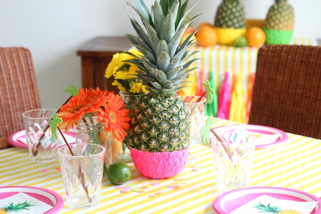 Tropical Party: A Pineapple Baby Sprinkle