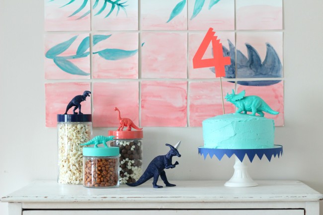dinosaur party birthday treats