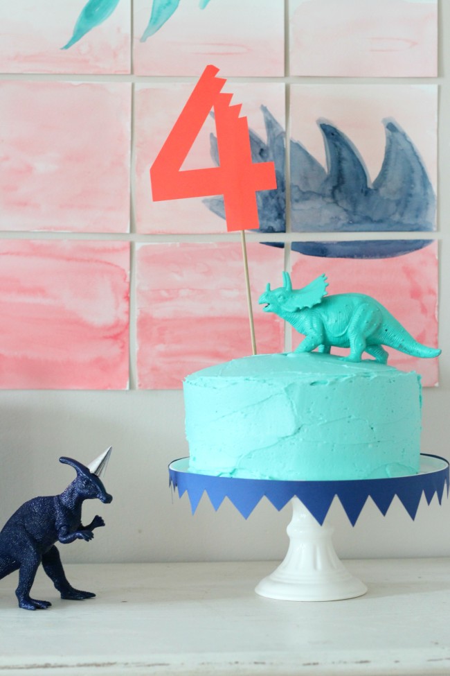 Modern Dinosaur Birthday Party
