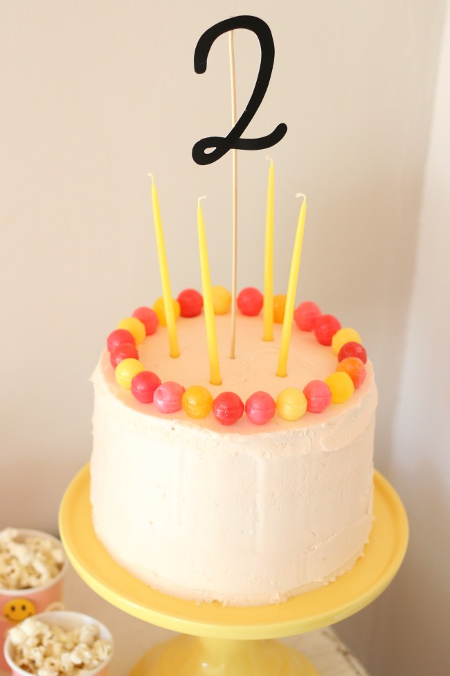 Smiley Face Birthday Party - Pink, Yellow and Modern