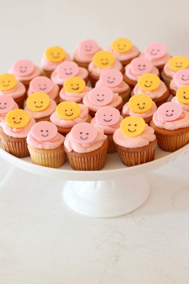 Smiley Face Birthday Party - Pink, Yellow and Modern