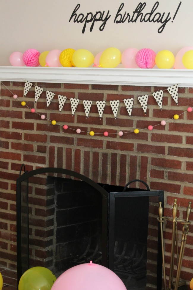 Smiley Face Birthday Party - Pink, Yellow and Modern