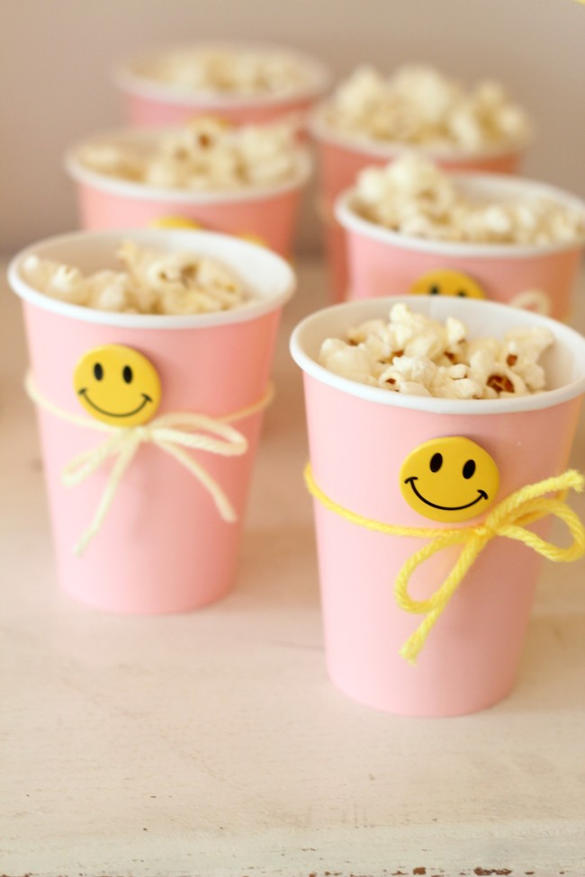 Smiley Face Birthday Party - Pink, Yellow and Modern