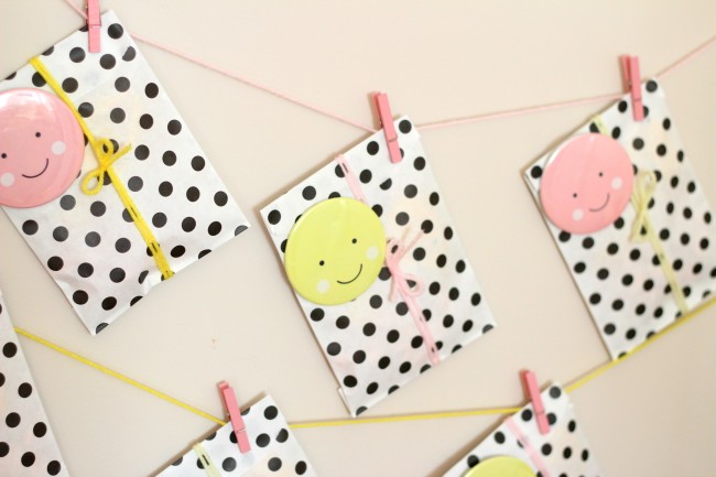 Smiley Face Birthday Party - Pink, Yellow and Modern