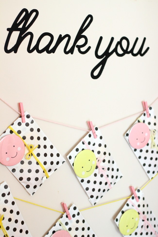 Smiley Face Birthday Party - Pink, Yellow and Modern