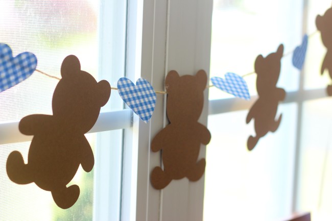 teddy bear garland