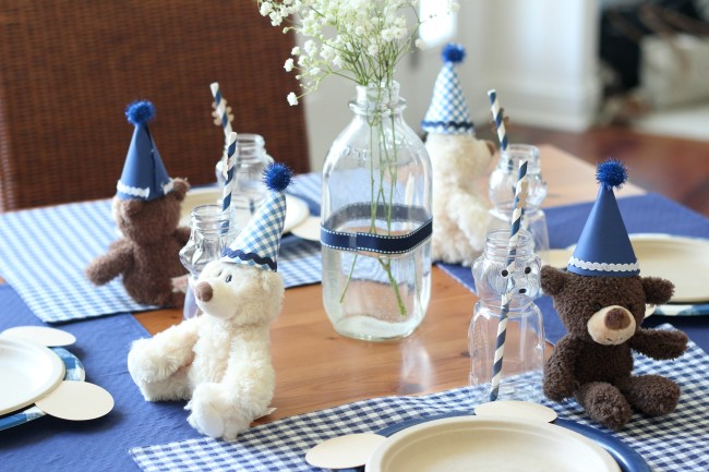 Teddy Bear Party - Boys First Birthday Party Ideas