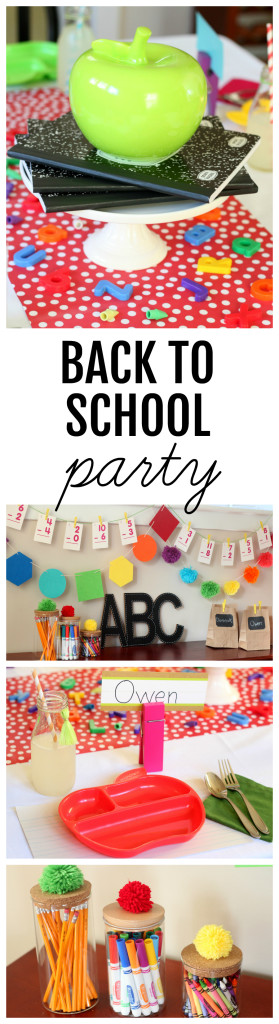 Back to School Party Ideas