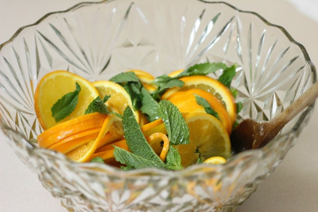 White citrus mint sangria recipe