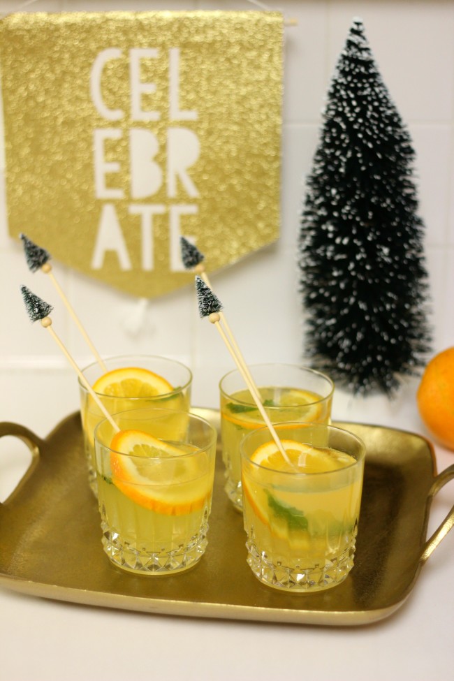 White citrus mint sangria recipe