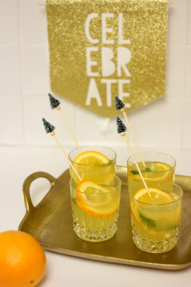 White citrus mint sangria recipe