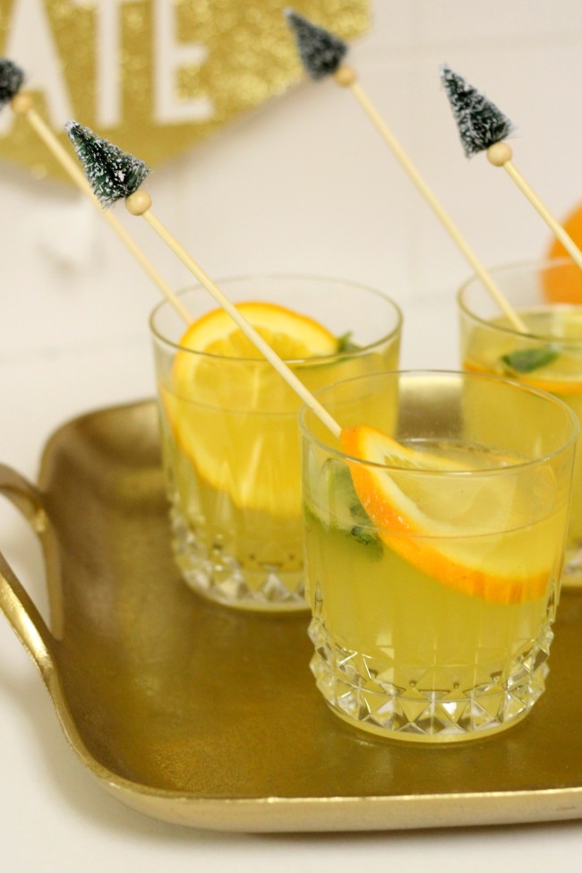 White citrus mint sangria recipe